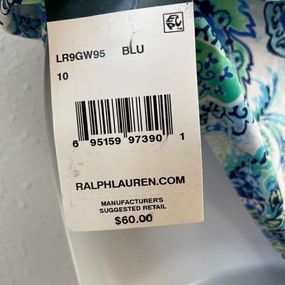 NWT Lauren Ralph Lauren Matching Tankini Top and Bottoms Sizes 6, 8 or 10 - Picture 8 of 8
